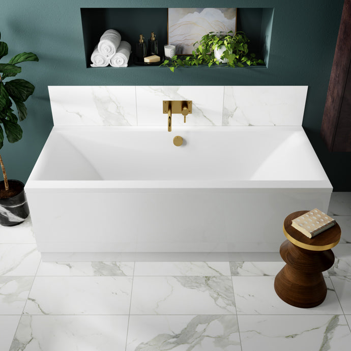 Celestial Square Double Ended Bath 1800mm x 80mm