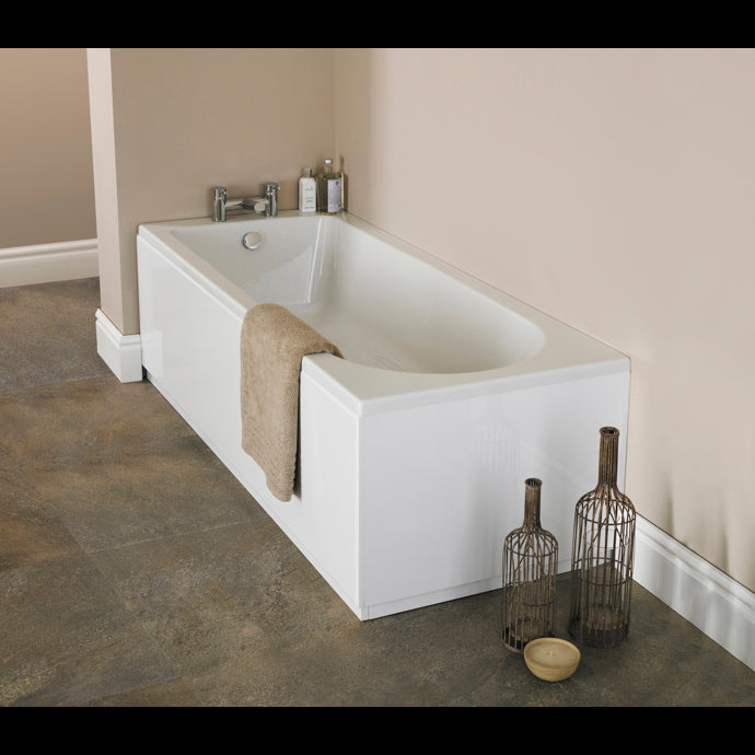 Serenity Single Ended Bath 1600mm x 700mm