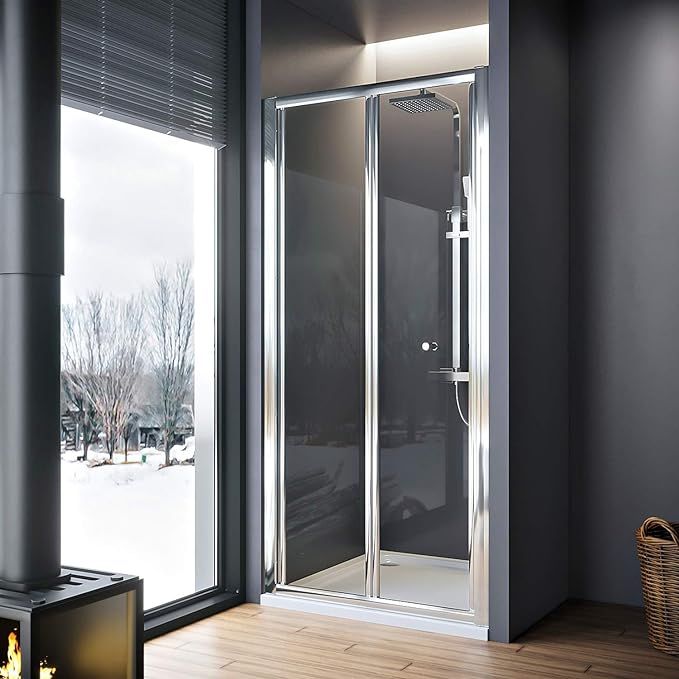 NILE 760mm Framed Bifold Shower Door Shower Screen