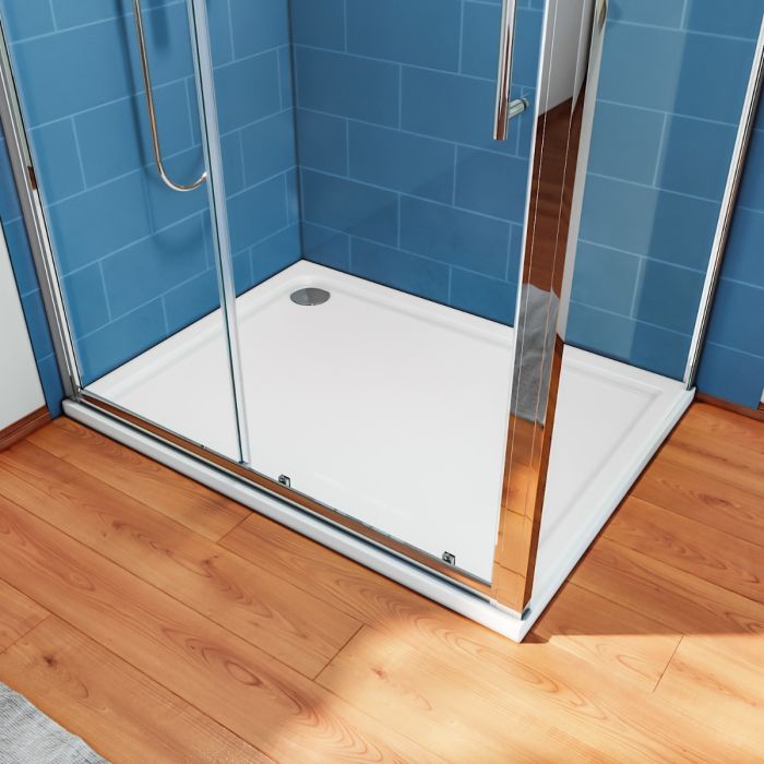 NILE 1700 x 700mm Rectangular Sliding Shower Enclosure