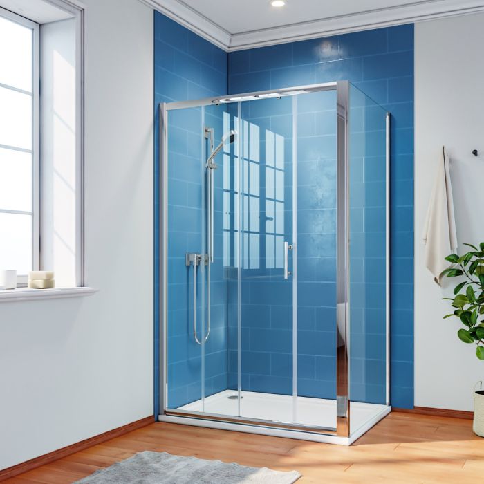 NILE 1200x800mm Sliding Shower Enclosure