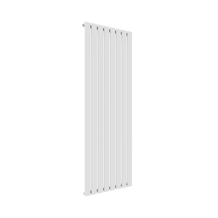 NILE 1800 x 608mm Vertical Column Designer Single White Flat Panel Radiator