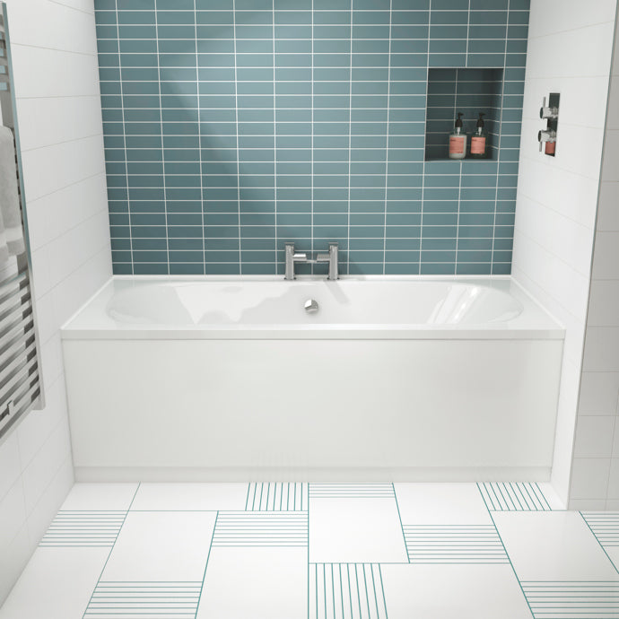 Aqua Round Double Ended Bath 1700mm x 750mm