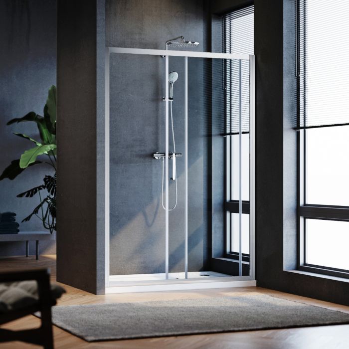 NILE 1600mm Sliding Shower Door Shower Screen
