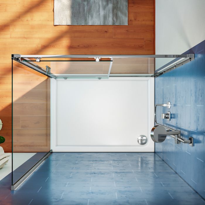 NILE 1600 x 900 Rectangular Shower Enclosure Shower Cubicle