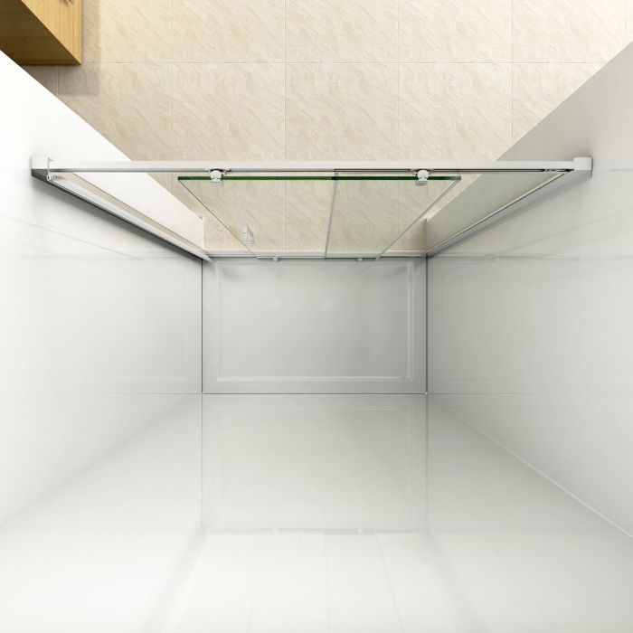 NILE 1500mm Sliding Shower Door Glass Shower Screen